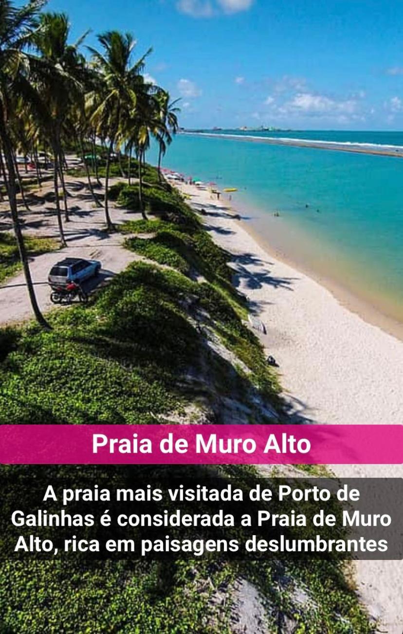 Flat no Oka Muro Alto luxo Porto de Galinhas Exterior foto